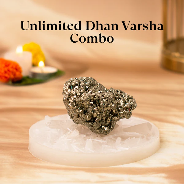 Ultimate_dhan_varsha_combo_with_raw_selenite_plate_copy Unlimited Dhan Varsha Combo with Raw Selenite Plate - Image 1