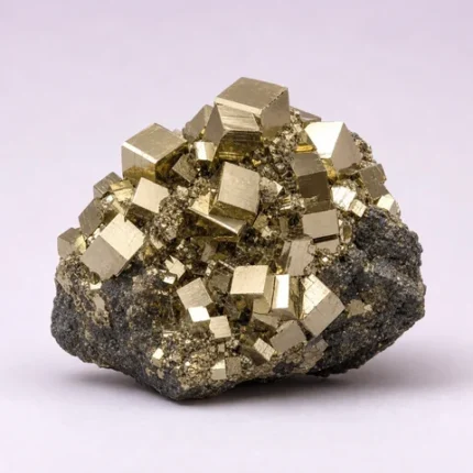 Natural Raw Pyrite Cluster